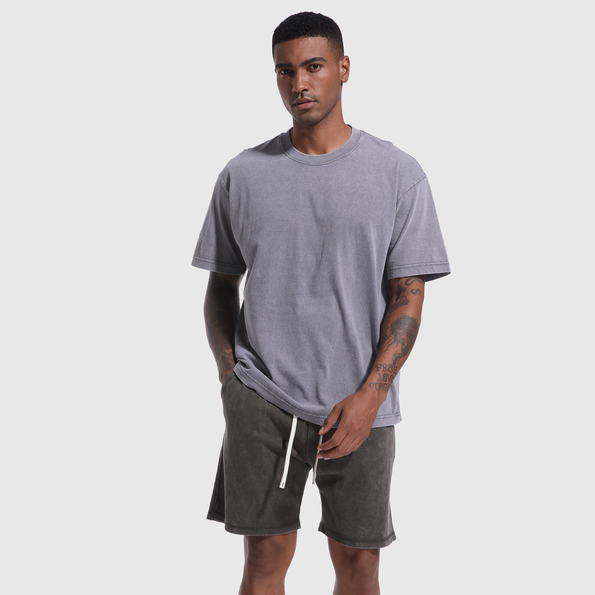 The Wardrobe 6-Pack – Loose Fit Washed T-Shirt