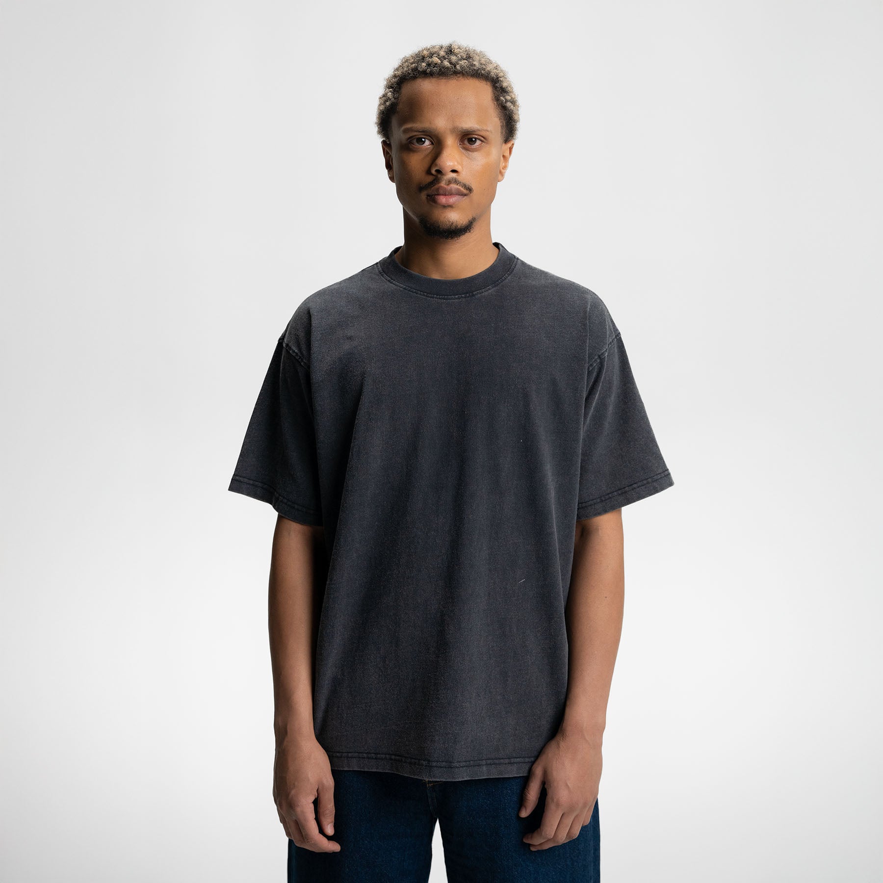 Staple 5-Pack – 250GSM Heavy Loose Fit Wash T-Shirt